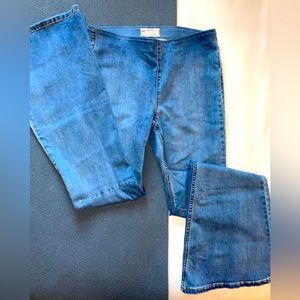 Free People Flare Jeans Blue Jeans Women's